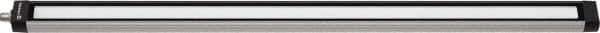 Waldmann Lighting - 24 VDC, 21.5 Watt, LED, Linear Machine Light - Bracket Mount, 4.9m Cord, IP67, Silver - Industrial Tool & Supply