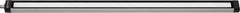 Waldmann Lighting - 24 VDC, 21.5 Watt, LED, Linear Machine Light - Bracket Mount, 4.9m Cord, IP67, Silver - Industrial Tool & Supply