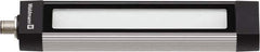 Waldmann Lighting - 24 VDC, 5 Watt, LED, Linear Machine Light - Bracket Mount, 4.9m Cord, IP67, Silver - Industrial Tool & Supply