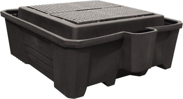 Enpac - IBC Sumps, Platforms & Decks Type: IBC Pallet w/Drain Number of Totes: 1 - Industrial Tool & Supply