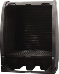 Enpac - Drum Storage Units & Lockers Type: Pallet with Rolltop Hardcover and Drain Number of Drums: 2 - Industrial Tool & Supply