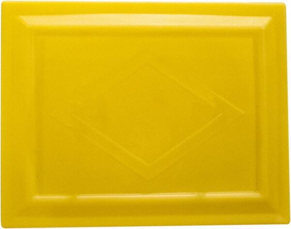 Enpac - 123 Gal, 250 mil, Polyethylene Tote Bin Lid - Industrial Tool & Supply