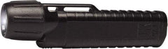 Underwater Kinetics - White Xenon Bulb, 38 Lumens, Industrial/Tactical Flashlight - Black Plastic Body, 4 AA Alkaline Batteries Included - Industrial Tool & Supply