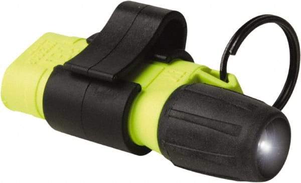 Underwater Kinetics - White LED Bulb, 7 Lumens, Mini Flashlight - Black Plastic Body, 2 AAA Alkaline Batteries Included - Industrial Tool & Supply