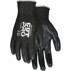 MCR Safety - Size S, ANSI Cut Lvl A3, Puncture Lvl 3, Abrasion Lvl 4, Polyurethane Coated Cut & Puncture Resistant Gloves - Industrial Tool & Supply