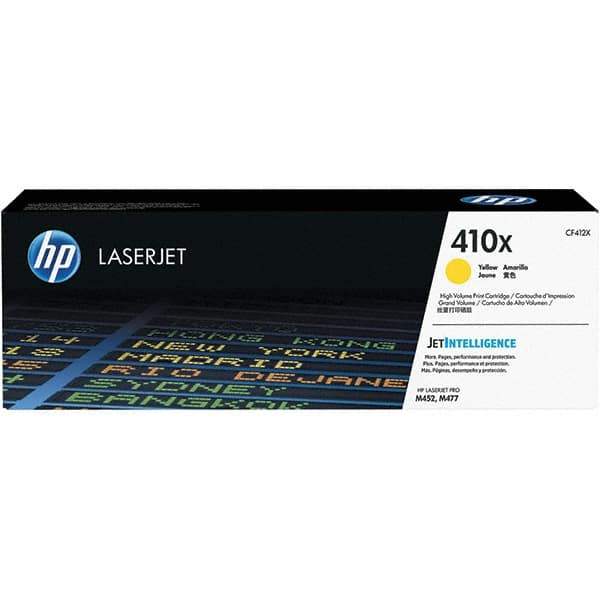 Hewlett-Packard - Yellow Toner Cartridge - Use with HP Color LaserJet Pro M452dn, M452dw, M452nw, MFP M377dw, M477fdn, M477fdw, M477fnw - Industrial Tool & Supply