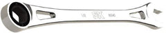 SK - 1/2" 6 Point Combination Wrench - 9.06" OAL, Steel, Full Polish Finish - Industrial Tool & Supply