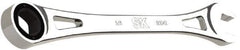 SK - 5/8" 6 Point Combination Wrench - 10.38" OAL, Steel, Full Polish Finish - Industrial Tool & Supply