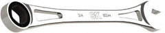 SK - 3/4" 6 Point Combination Wrench - 12" OAL, Steel, Full Polish Finish - Industrial Tool & Supply