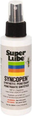Synco Chemical - 4 oz Bottle Synthetic Penetrant - Translucent & Clear, Food Grade - Industrial Tool & Supply