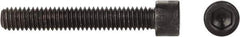 Made in USA - 5/16-18 UNC Hex Socket Drive, Socket Cap Screw - Alloy Steel, Black Oxide Finish, Fully Threaded, 2" Length Under Head - Industrial Tool & Supply