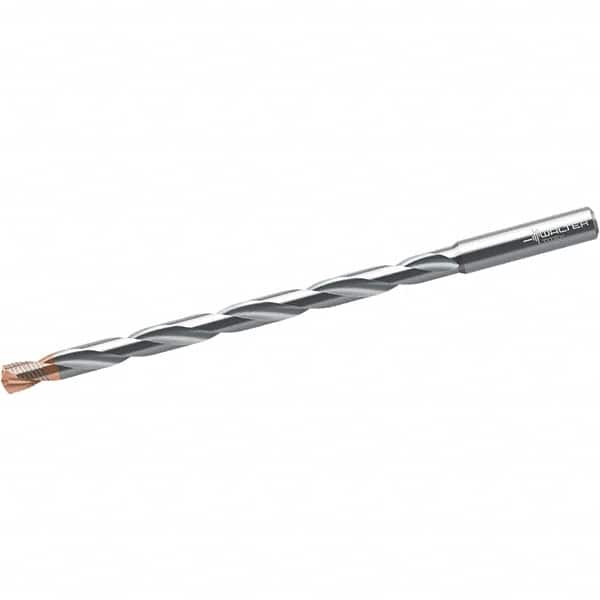 Walter-Titex - 1/2" 140° 2-Flute Solid Carbide Extra Length Drill Bit - Industrial Tool & Supply