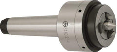 Bison - 5MT Mount, 1.18 to 3.94" Clamping Diam, Centered Pin Face Driver - 1.653" Min Turning Diam, Hydraulic Face Driver Actuation - Industrial Tool & Supply