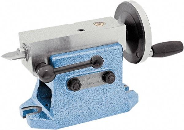 Bison - Lathe Tailstock - For Use with Any Rotary Table - Industrial Tool & Supply