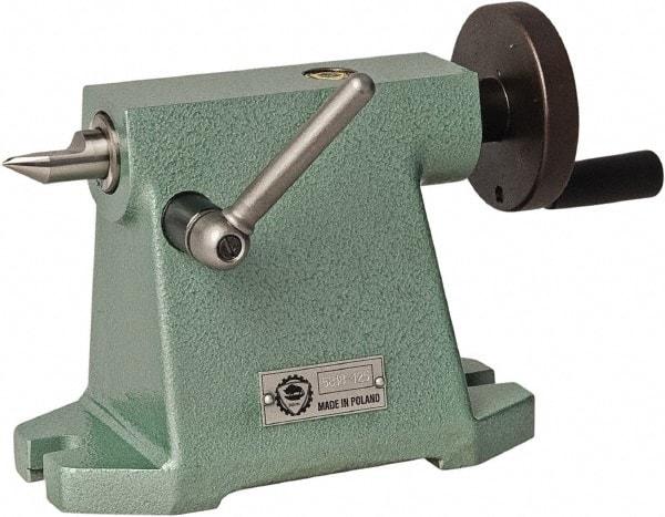 Bison - Lathe Tailstock - For Use with Rotary Tables with 100mm Center Height - Industrial Tool & Supply
