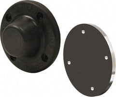 Mag-Mate - 4" Long Rubber Insulated Magnetic Door Holder - Weatherproof Grade - Industrial Tool & Supply