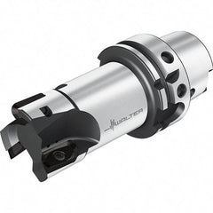 Walter - 63mm Cut Diam, 20mm Max Depth of Cut, 63mm Shank Diam, 141.9mm OAL, Indexable Square Shoulder End Mill - HSK63A Taper Shank, 0° Lead Angle, Through Coolant, Series M2131-H - Industrial Tool & Supply