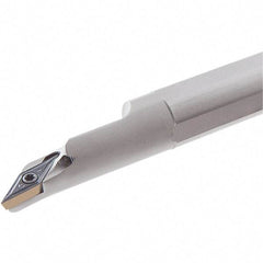 Iscar - 19mm Min Bore Diam, 200mm OAL, 16mm Shank Diam, S-SVJC Indexable Boring Bar - 20mm Max Bore Depth, VC.T 1103.. Insert, Screw Holding Method - Industrial Tool & Supply