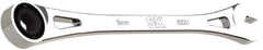 SK - 8mm 6 Point Combination Wrench - 7-3/4" OAL, Steel, Full Polish Finish - Industrial Tool & Supply