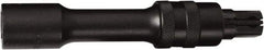 SK - 1/2" Drive Impact Locking Socket Extension - 5" OAL, Black Finish - Industrial Tool & Supply