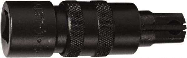 SK - 1/2" Drive Impact Locking Socket Extension - 3" OAL, Black Finish - Industrial Tool & Supply