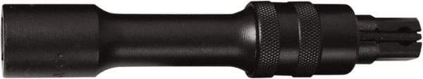 SK - 3/8" Drive Impact Locking Socket Extension - 6" OAL, Black Finish - Industrial Tool & Supply