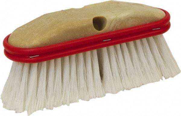 O-Cedar - 8" OAL, Vehicle Window Wash Brush - Gray PVC Bristles, 2-1/2" Trim Length - Industrial Tool & Supply