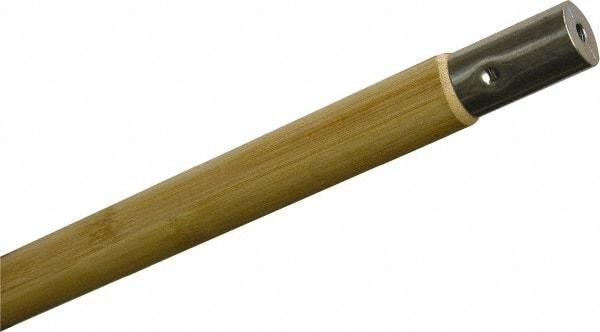 O-Cedar - 60" Standard Wood Female Thread Mop Handle - 1" Handle Diam, 1 to 5" Wet Mop Head Band, Use with Wet Mops - Industrial Tool & Supply