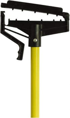 O-Cedar - 60" Standard Fiberglass Quick Connect Mop Handle - 1" Handle Diam, 1 to 5" Wet Mop Head Band, Use with Wet Mops - Industrial Tool & Supply
