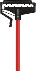O-Cedar - 60" Standard Fiberglass Quick Connect Mop Handle - 1" Handle Diam, 1 to 5" Wet Mop Head Band, Use with Wet Mops - Industrial Tool & Supply