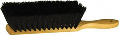 O-Cedar - 13" OAL, Tampico Counter Brush - 2-1/2" Bristle Length, 8" Long x 2-1/2" Wide Head, Wood Handle, Black - Industrial Tool & Supply
