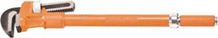OPI - 18" Alloy Steel Telescopic Pipe Wrench - 3-1/8" Pipe Capacity - Industrial Tool & Supply