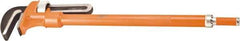 OPI - 48" Alloy Steel Telescopic Pipe Wrench - 8-1/4" Pipe Capacity - Industrial Tool & Supply