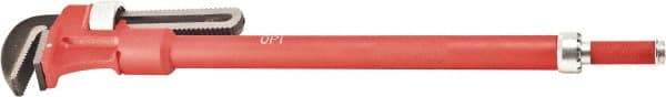 OPI - 48" Alloy Steel Telescopic Pipe Wrench - 6" Pipe Capacity - Industrial Tool & Supply