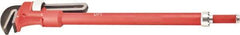 OPI - 48" Alloy Steel Telescopic Pipe Wrench - 6" Pipe Capacity - Industrial Tool & Supply