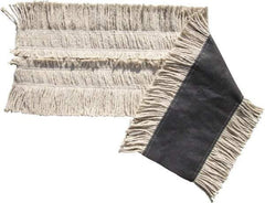O-Cedar - 36" Long x 5" Wide Cotton Dust Mop Head - Slip-On/Slip-Through Backing, Launderable - Industrial Tool & Supply