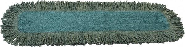 O-Cedar - 18" Long x 5" Wide Microfiber Dust Mop Pad - Hook & Loop, Launderable - Industrial Tool & Supply