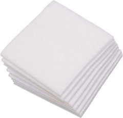 O-Cedar - 10" Long x 5" Wide Microfiber Dust Mop Pad - Slip-On/Slip-Through Backing, Launderable - Industrial Tool & Supply