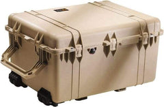 Pelican Products, Inc. - 24-7/32" Wide x 17-31/64" High, Shipping/Travel Case - Tan, Polypropylene - Industrial Tool & Supply