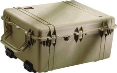 Pelican Products, Inc. - 28-13/32" Wide x 17-21/32" High, Shipping/Travel Case - Olive, Polypropylene - Industrial Tool & Supply