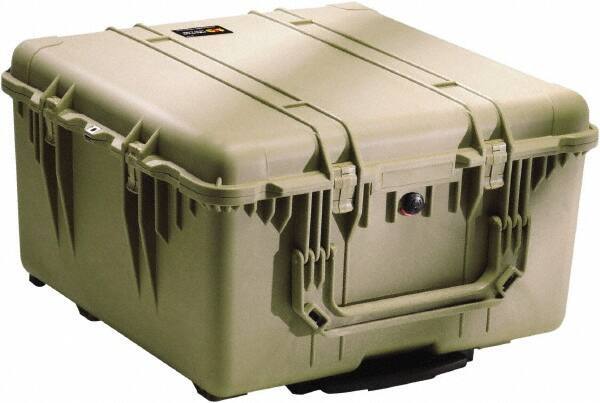 Pelican Products, Inc. - 27-1/2" Wide x 16-19/64" High, Shipping/Travel Case - Tan, Polypropylene - Industrial Tool & Supply