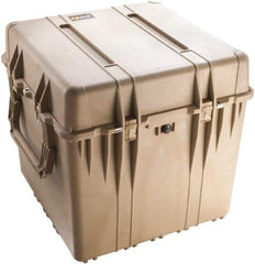 Pelican Products, Inc. - 26-1/2" Wide x 25-1/4" High, Cube Case - Tan, Polypropylene - Industrial Tool & Supply