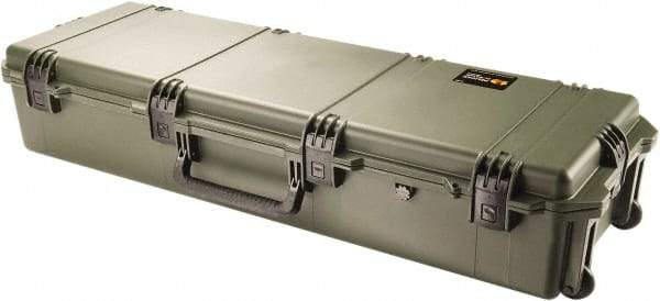 Pelican Products, Inc. - 16-1/2" Wide x 9-13/64" High, Long Gun Case - Olive, HPX High Performance Resin - Industrial Tool & Supply