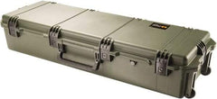 Pelican Products, Inc. - 16-1/2" Wide x 9-13/64" High, Long Gun Case - Olive, HPX High Performance Resin - Industrial Tool & Supply