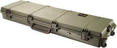 Pelican Products, Inc. - 16-1/2" Wide x 6-45/64" High, Long Gun Case - Olive, HPX High Performance Resin - Industrial Tool & Supply