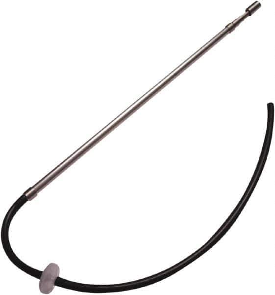 GfG - 6' Long Gas Detector Telescopic Probe - Stainless Steel - Industrial Tool & Supply