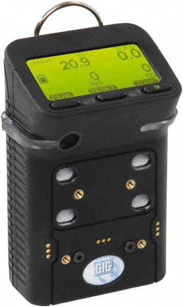 GfG - Audible, Visual Alarm, LCD Display, Confined Space Monitor - Monitors Carbon Monoxide, Oxygen, Methane & Combustible, -20 to 50°C Working Temp, CSA Listed - Industrial Tool & Supply