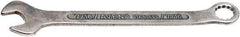 Aven - 7/16" 12 Point Combination Wrench - 6-1/16" OAL, Stainless Steel, Polished Finish - Industrial Tool & Supply