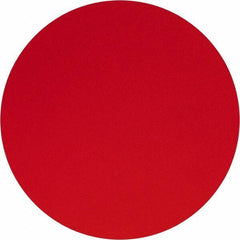 Norton - 12" Diam, 120 Grit Ceramic Adhesive PSA Disc - Medium Grade, Orange, Y Weighted Backing, Flexible - Industrial Tool & Supply