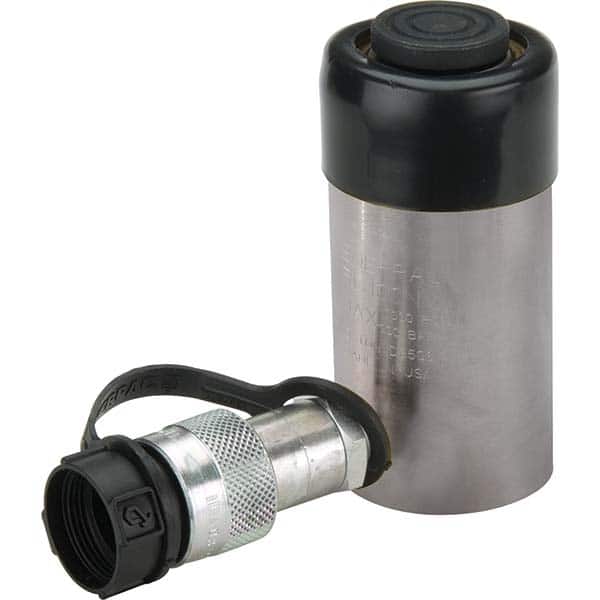 Enerpac - Compact Hydraulic Cylinders Type: Single Acting Mounting Style: Base Mounting Holes - Industrial Tool & Supply